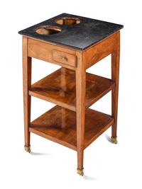 A Directoire Style Marble-Top Rafraîchissoir