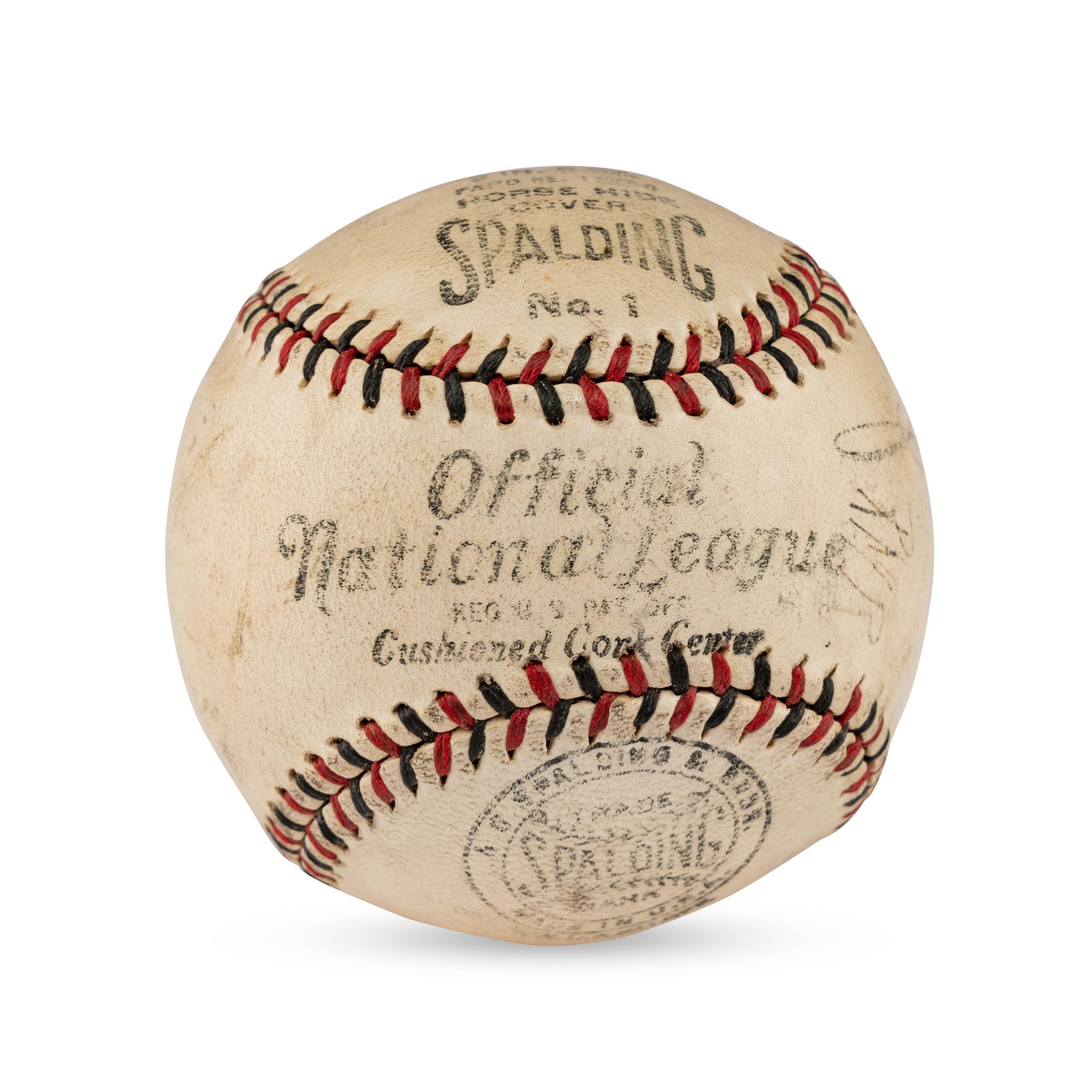 A 1932-33 Philadelphia Phillies Multi Signed Autograph Baseball (JSA Letter of Authenticity)