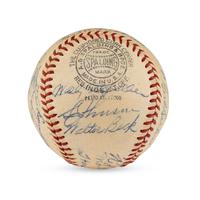 A 1939 Philadelphia Phillies Team Signed Autograph Baseball (Beckett Authentication Services)