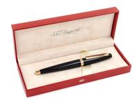 An S.T. Dupont Ellipsis: Composite Noir Fountain Pen