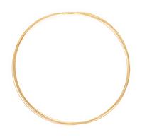 TWO YELLOW GOLD NECKLACES