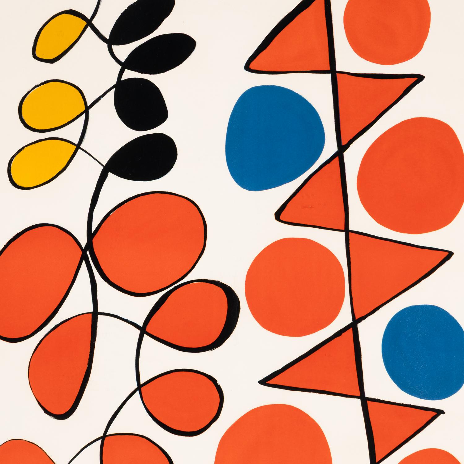 Alexander Calder (American, 1898–1976) — Vertical Flags, ca. 1970