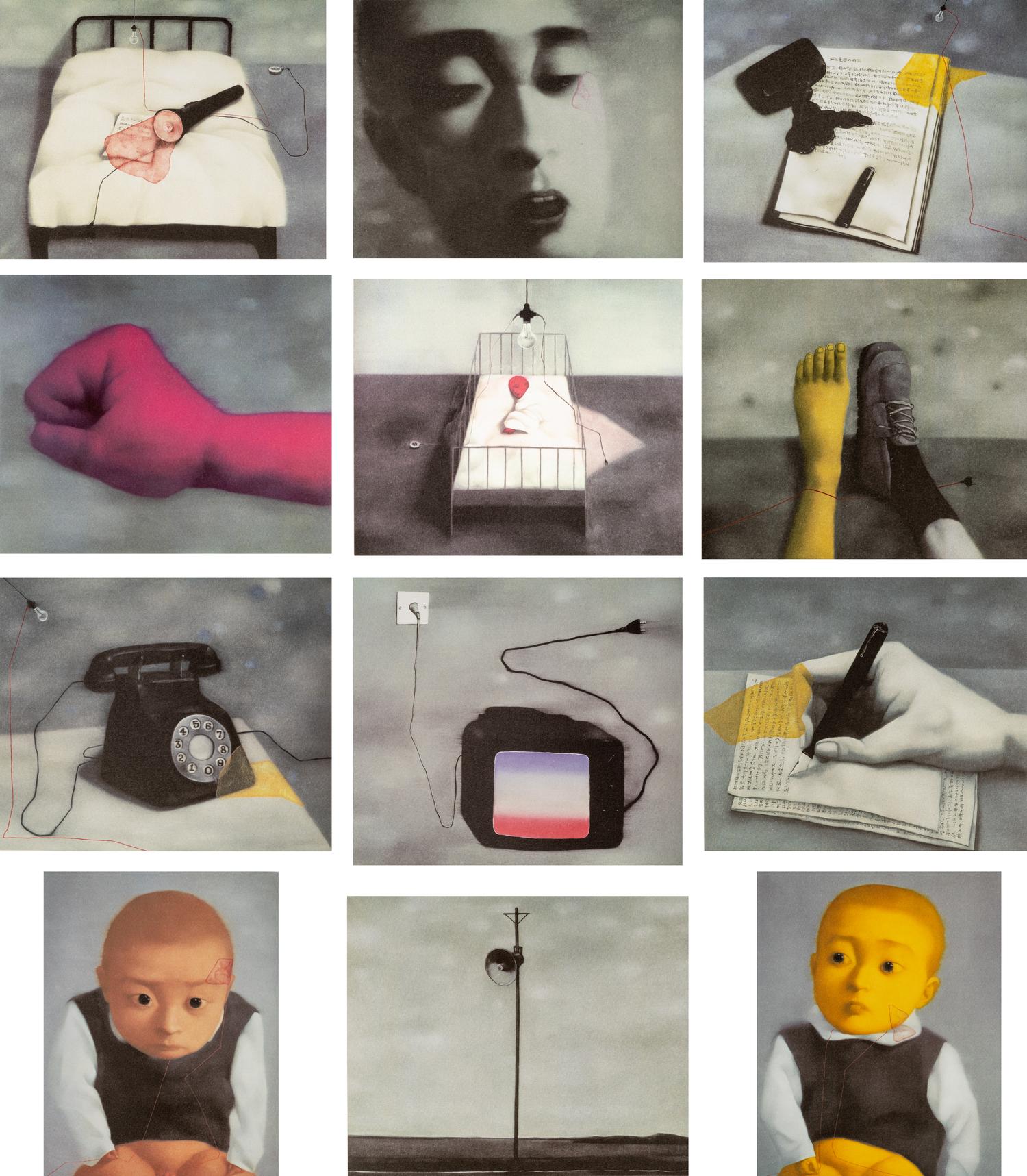 Amnesia and Memory Suite (complete portfolio of 12 with accompanying book and original lithograph, housed in original box) , 2006