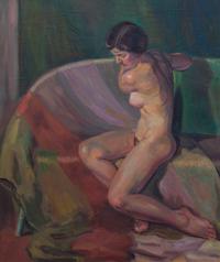 Glade Kennedy, (American, 1893-1982), Nude