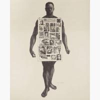 [Posters] Jackson, B(illy).M(orrow). Complete Set of 8 "Protest Drawing" Posters