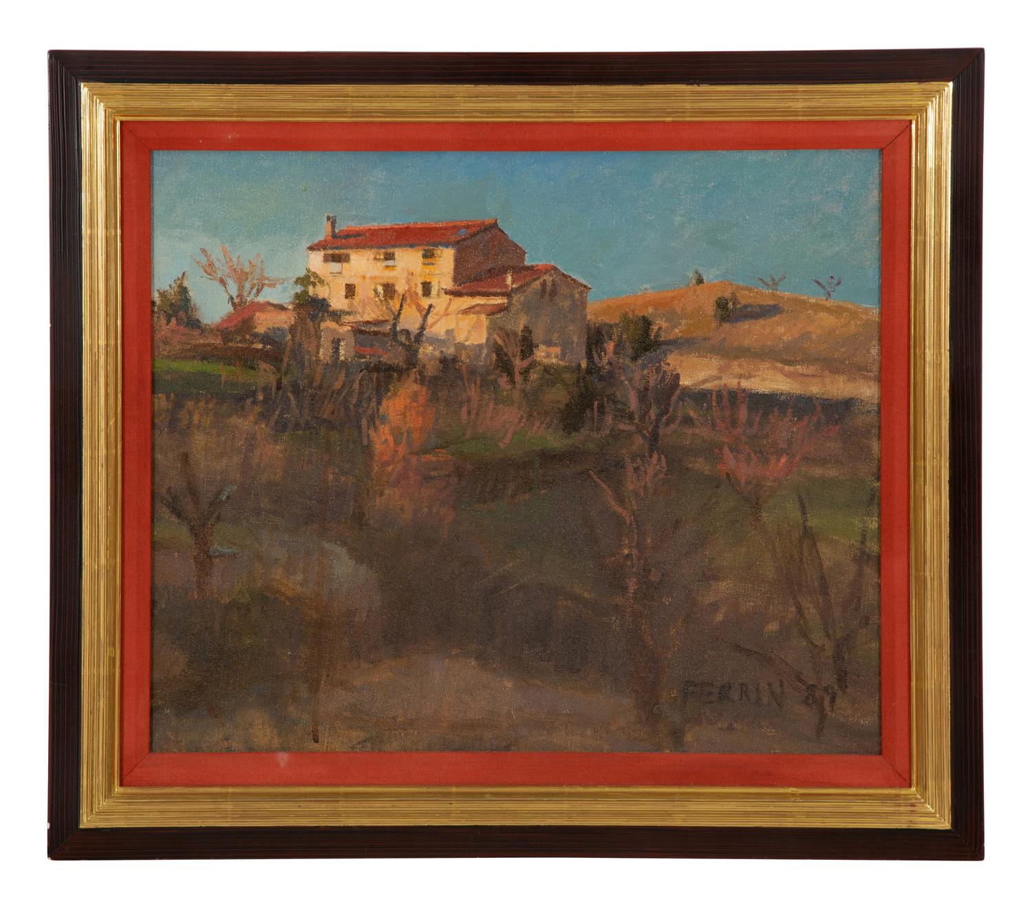 Untitled 'Landscape with a Large House'
