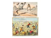 [ADVERTISING] -- [SPORTS]. A collection of over 300 trade cards featuring African American subjects, including: