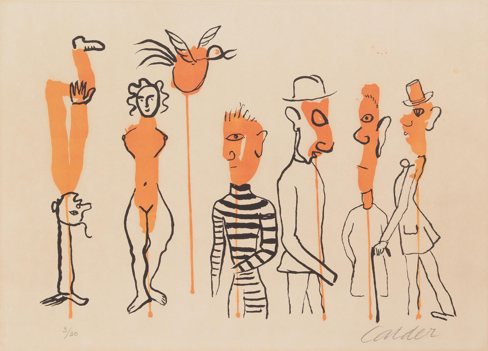 Alexander Calder, (American, 1898–1976), Criminel au Milieu, 1966
