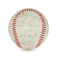 A Group 1984 Chicago Cubs Items (Including Team Signed Autograph Baseball)