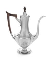 An American Silver Coffee Pot