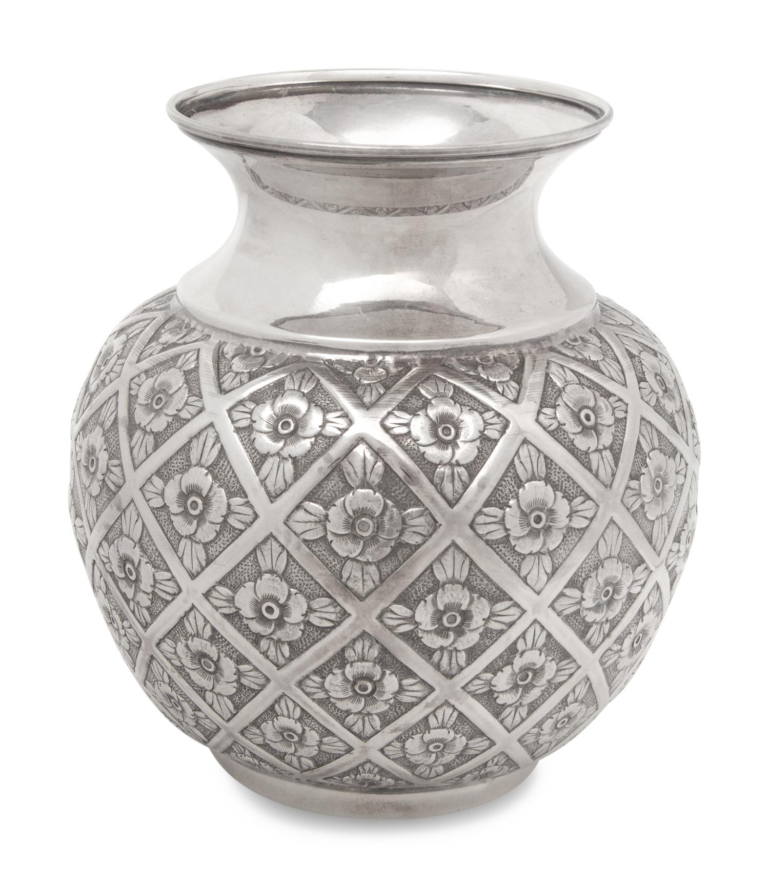 A Silver Vase