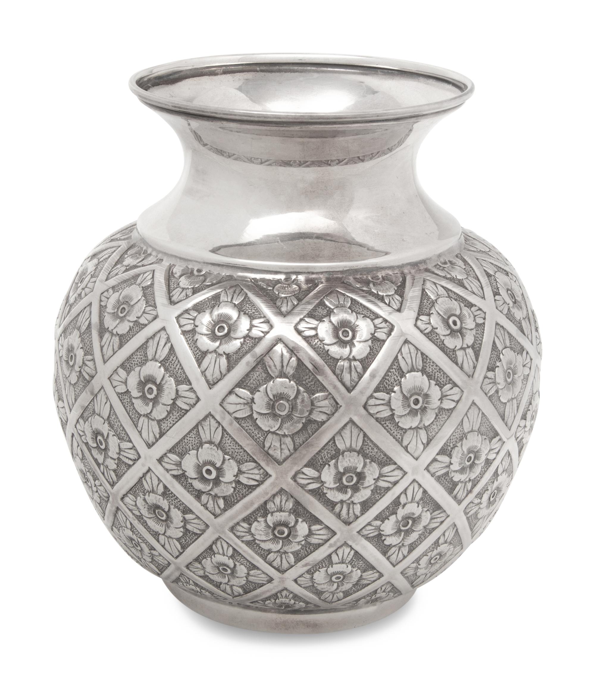 A Silver Vase