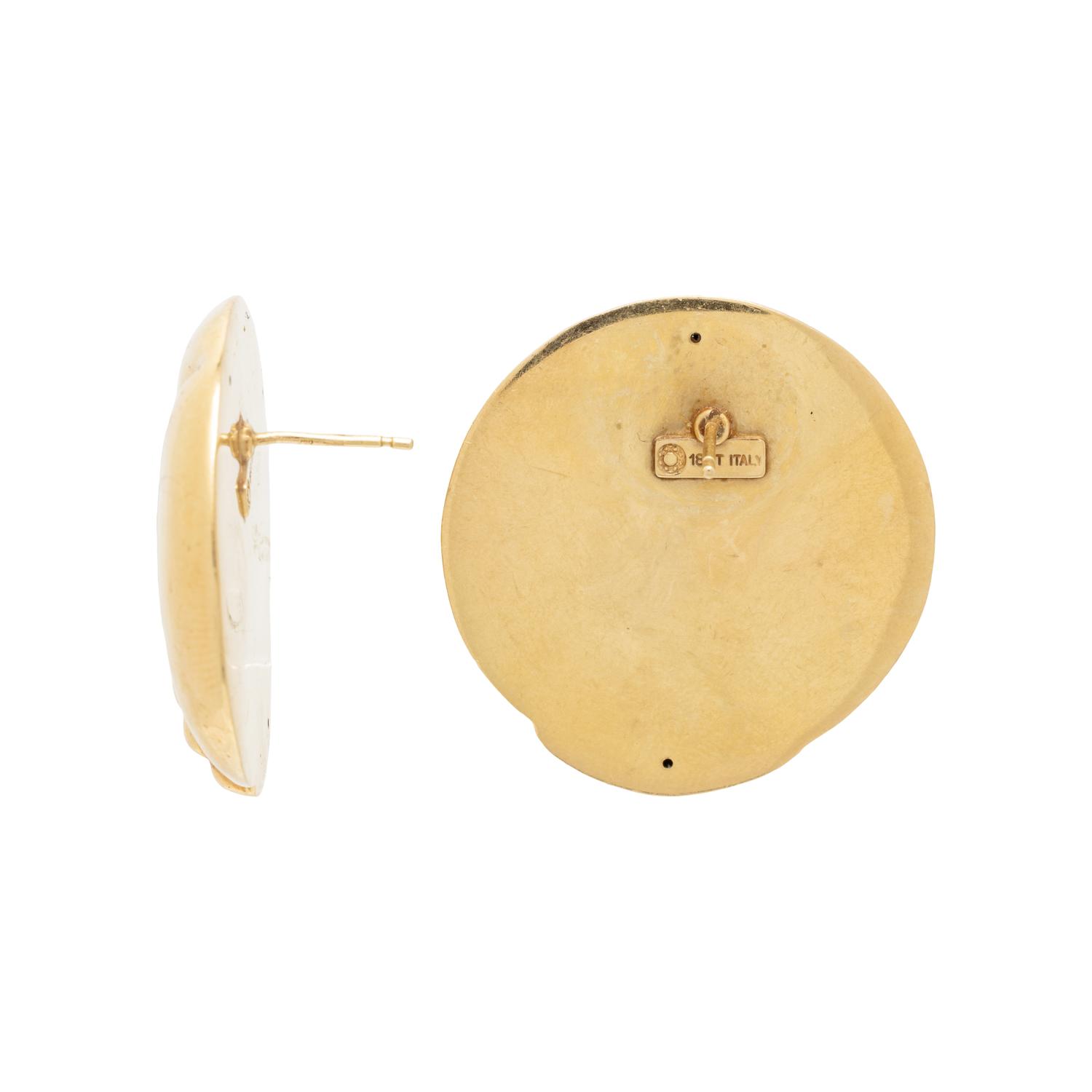 YELLOW GOLD EARRINGS