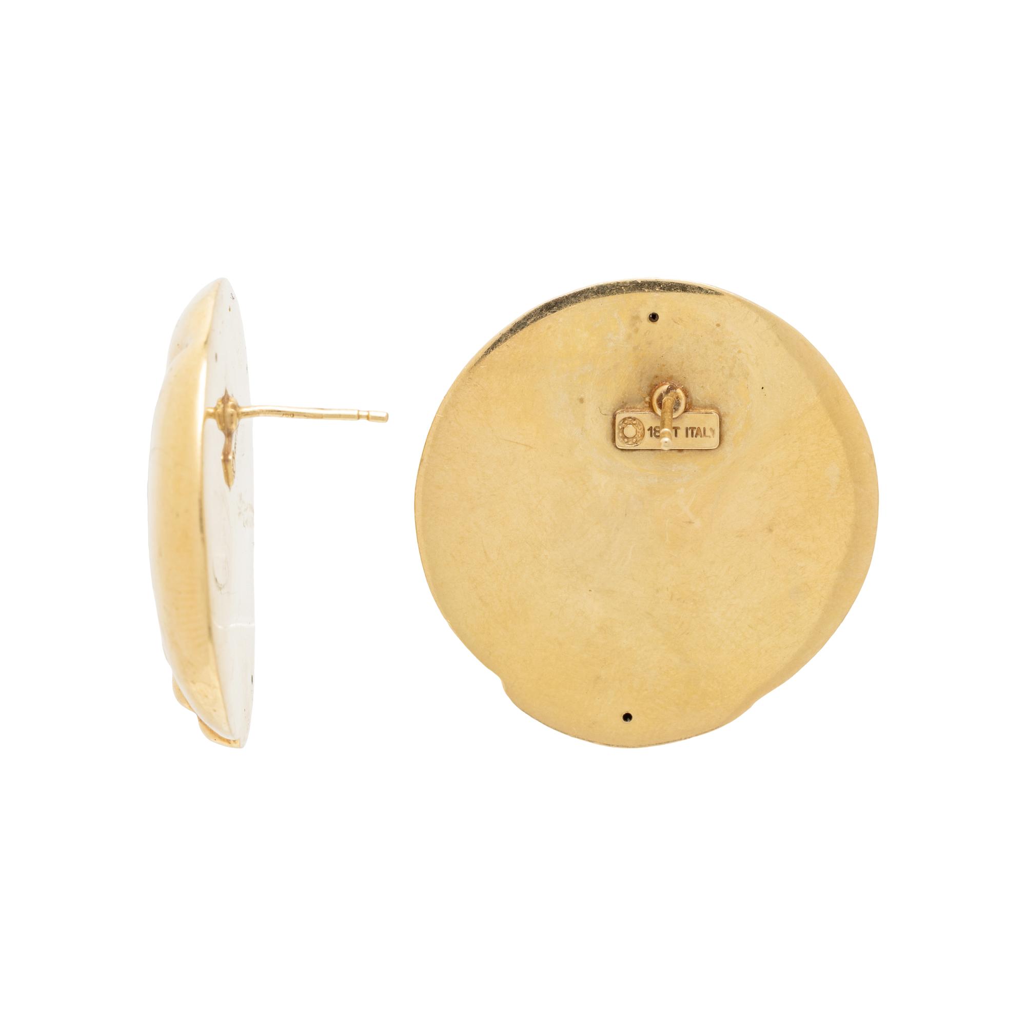 YELLOW GOLD EARRINGS