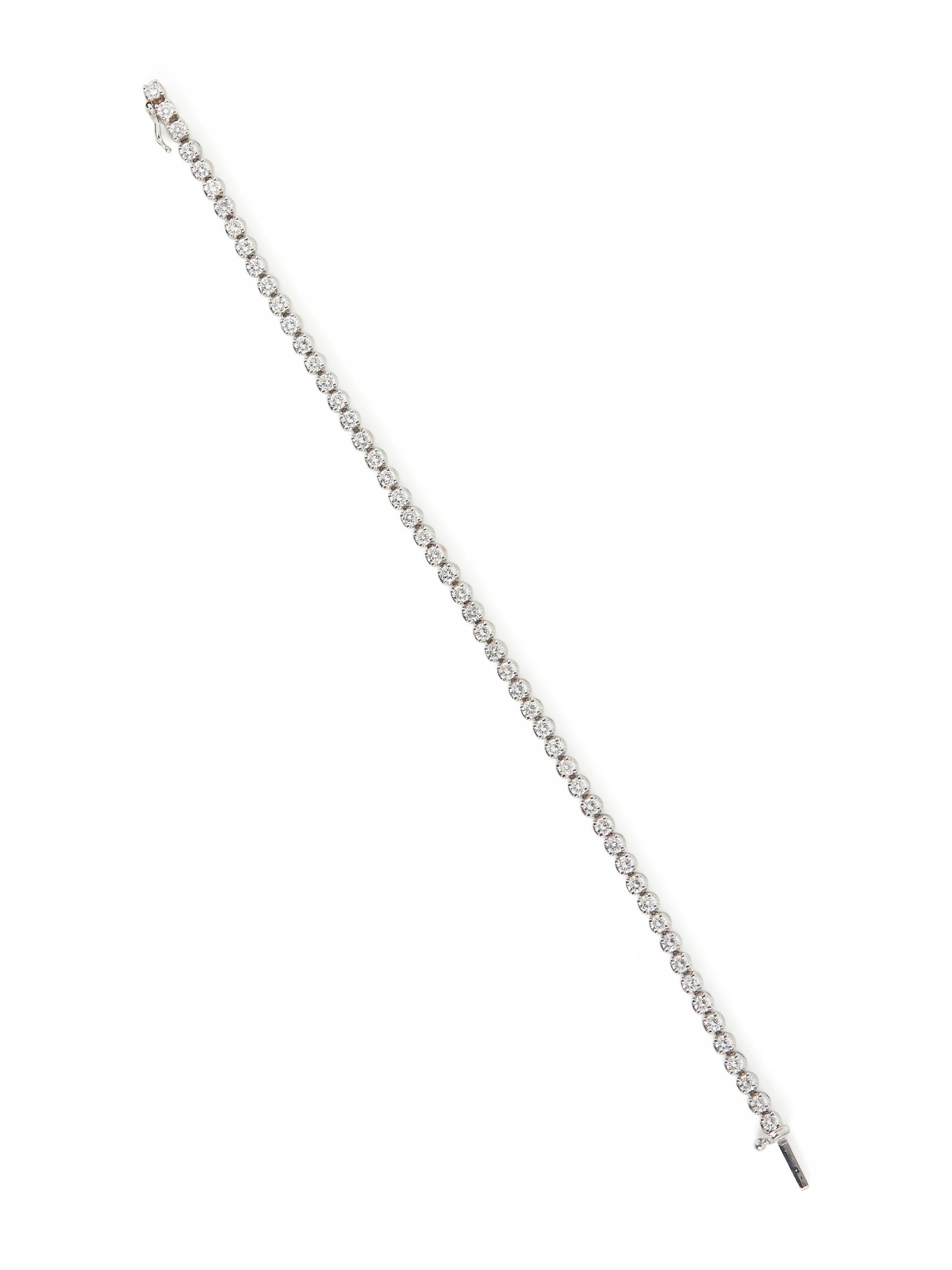 WHITE GOLD AND DIAMOND BRACELET