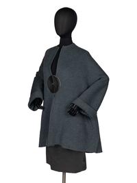 Geoffrey Beene Grey Jacket and Skirt