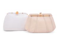 Two Judith Leiber Exotic Skin Clutches