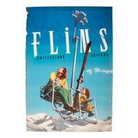 [TRAVEL POSTERS]. A group of 2 posters promoting skiing in Switzerland and Norway, comprising: