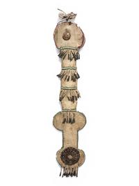 Apache Beaded Hide Awl Case
