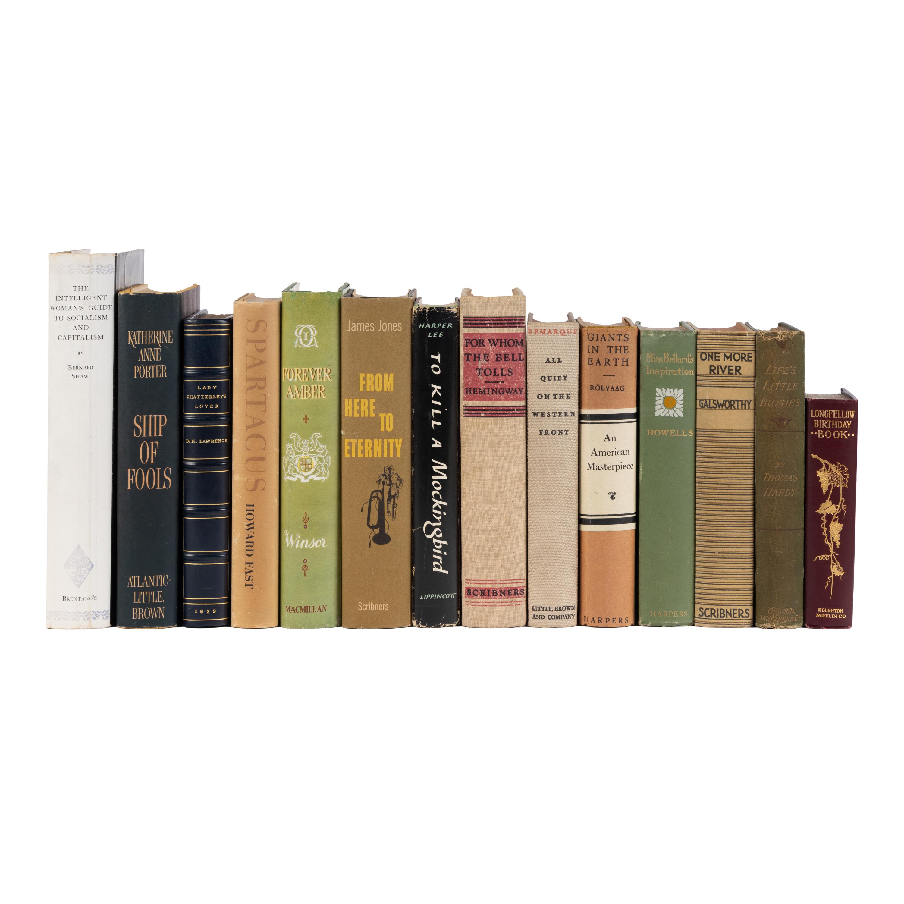 [Literature] Group of 14 first editions, 1881-1962