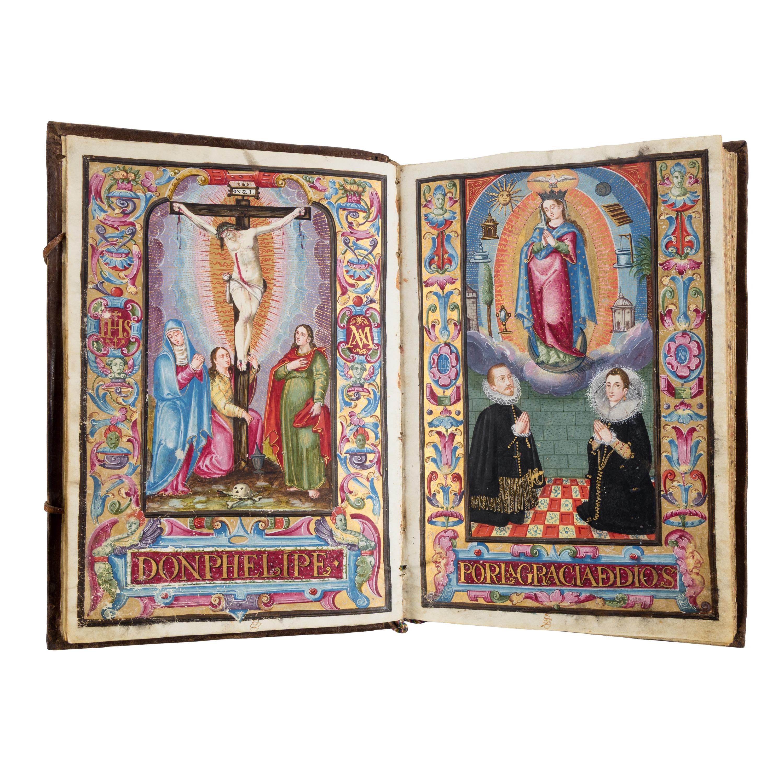 Real Chancillería de Granada Carta Ejecutoria (in favor of Domingo de las Muelas), in Spanish, illuminated manuscript on parchment [Granada, ca 1608].