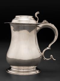An Important American Silver Tankard