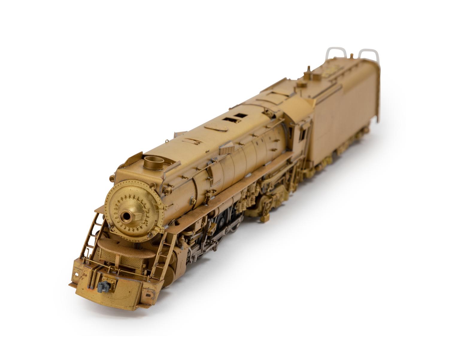 Factory Boxed Japanese Brass HO-Gauge Southern Pacific 4-8-4 Locomotive and Tender