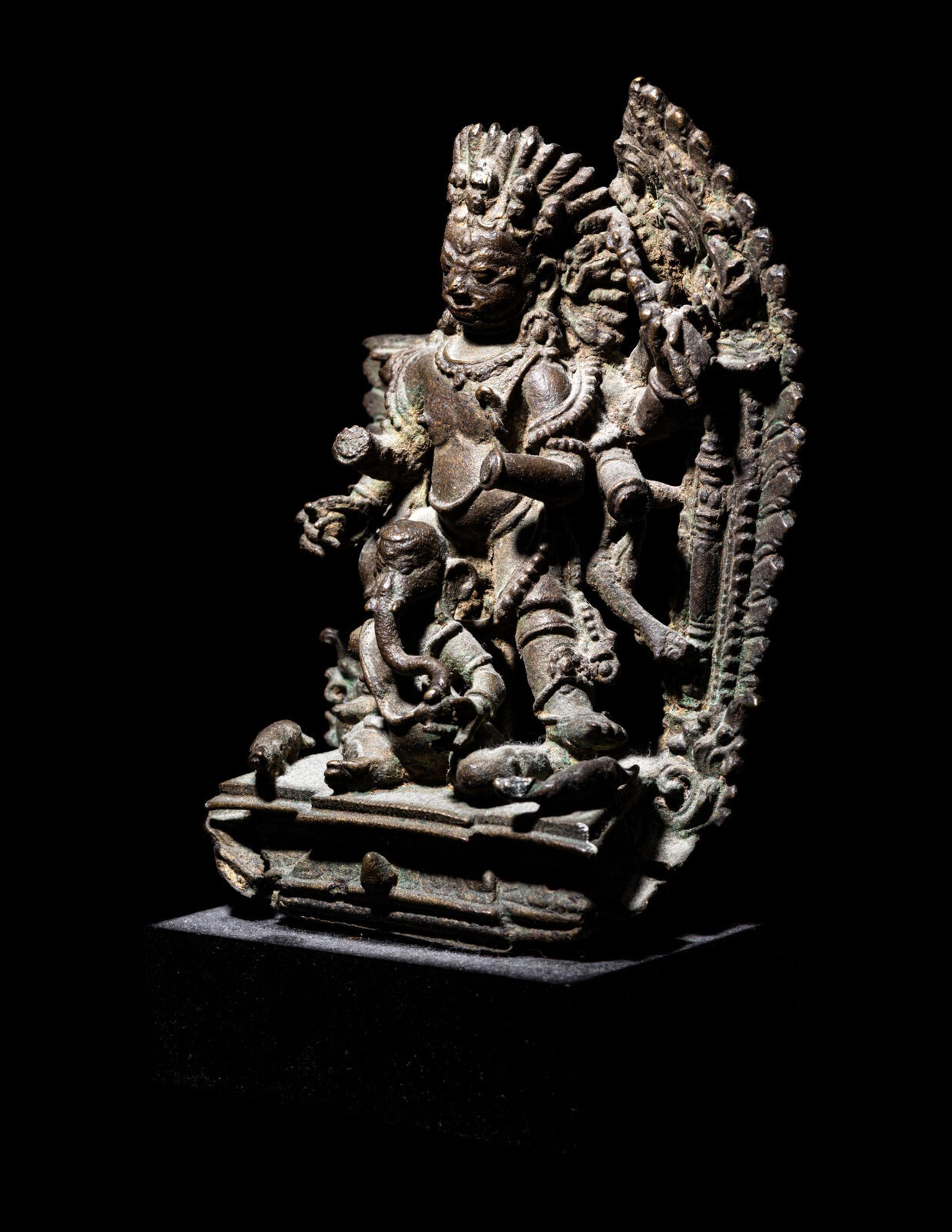 Five Nepalese Bronze Figures of Deities