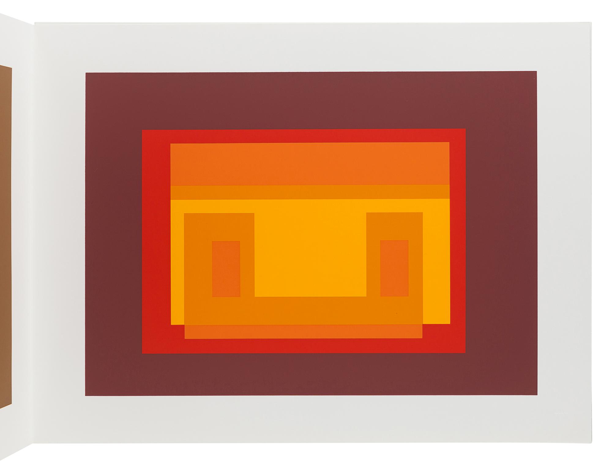 ALBERS, Josef (1888-1976). Formulation: Articulation I & II . New York and New Haven: Harry N. Abrams and Ives-Sillman, 1972.
