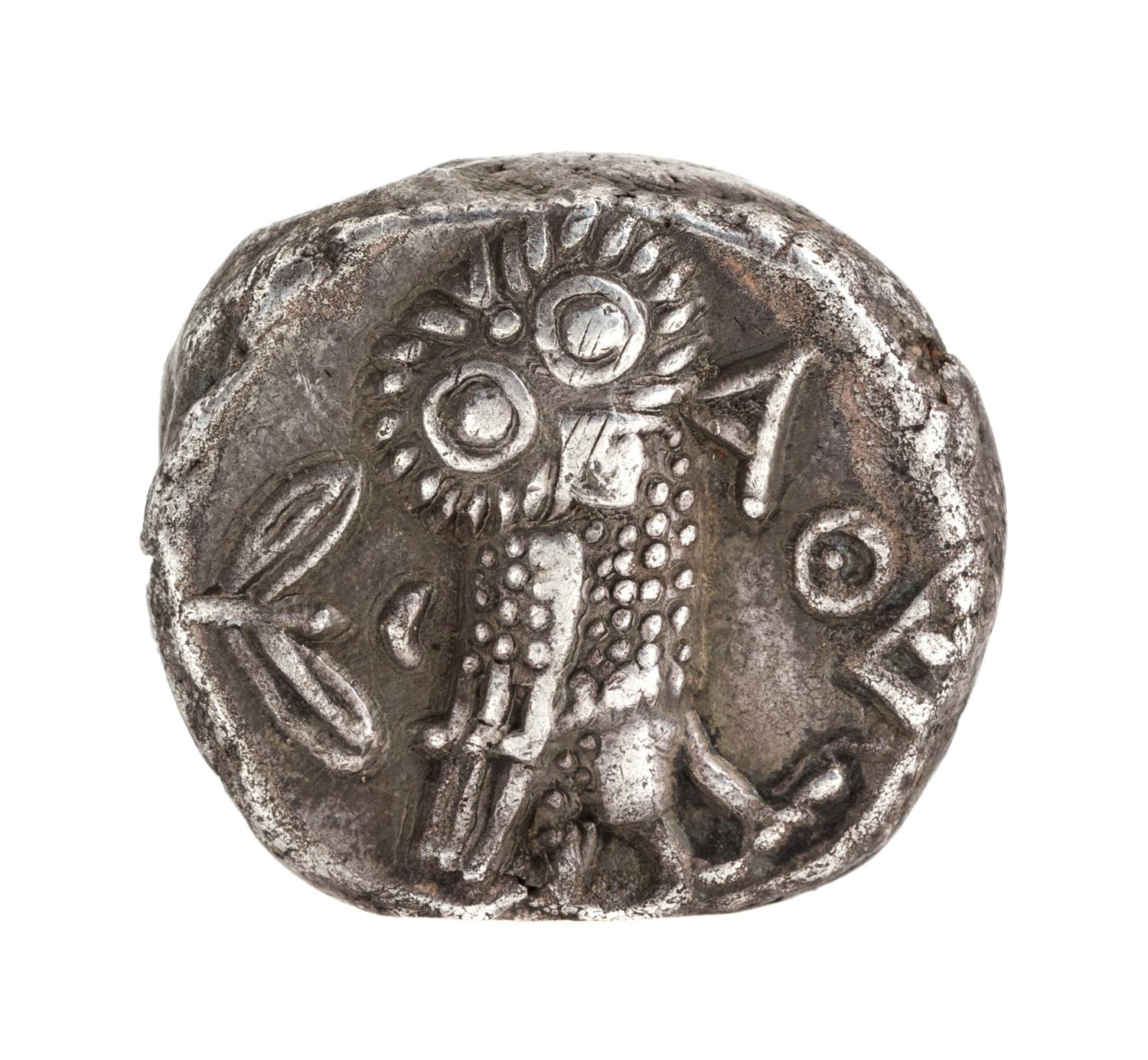 Ancient Greek, Athens (circa 450 BCE), Silver Tetradrachm — Silver Tetradrachm