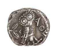 Ancient Greek, Athens (circa 450 BCE), Silver Tetradrachm — Silver Tetradrachm