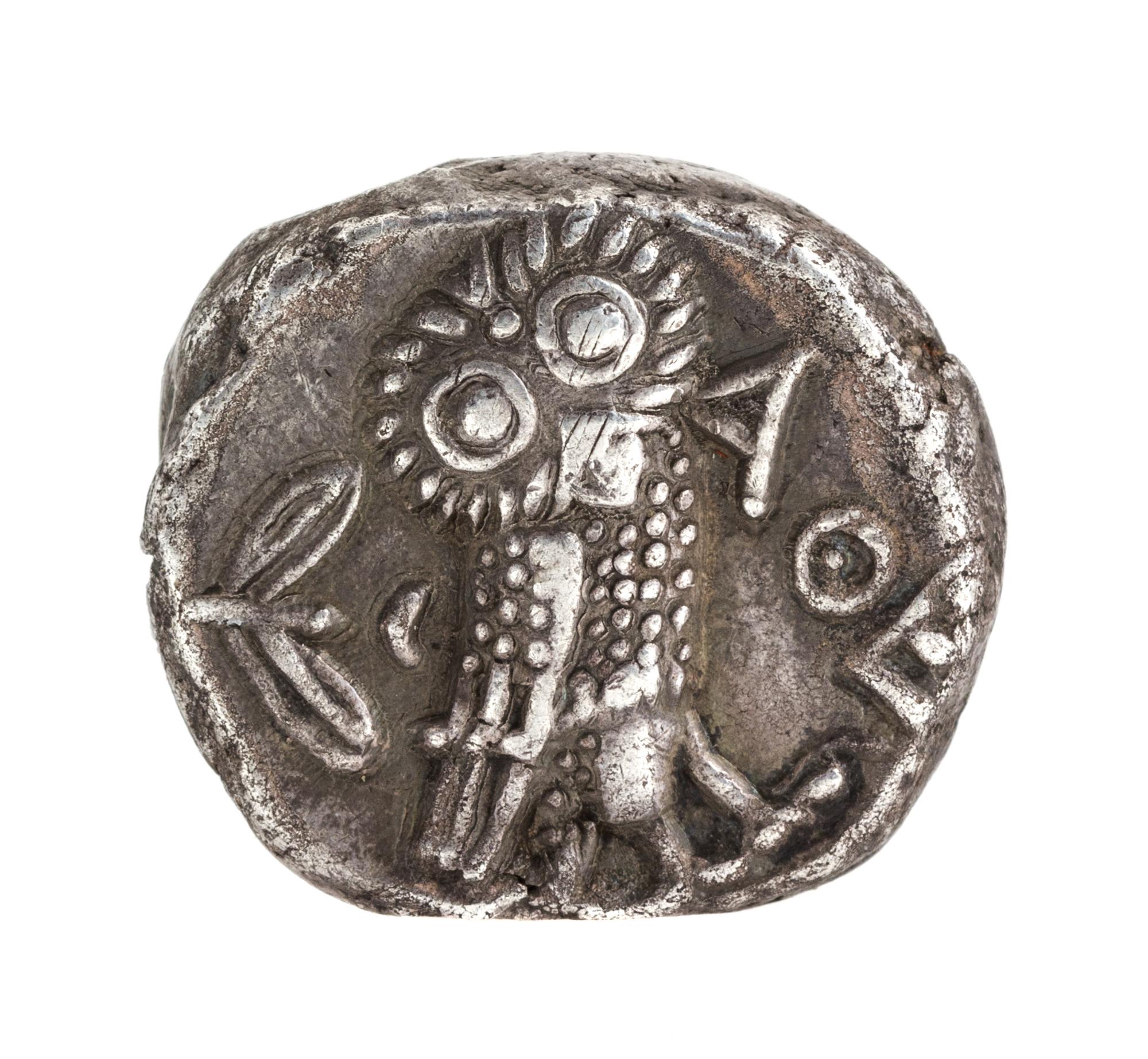Ancient Greek, Athens (circa 450 BCE), Silver Tetradrachm — Silver Tetradrachm