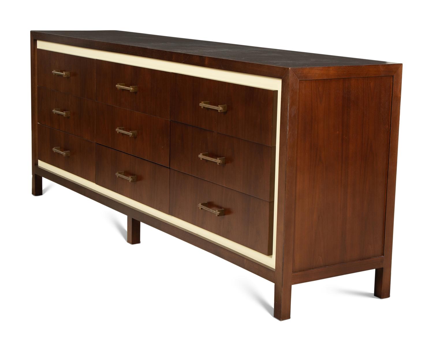 A Contemporary Nine-Drawer Dresser