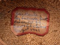 Hupa and Quileute Basketry Bowls