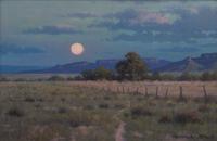 Moonrise Over West Texas