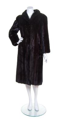 A Full Length Mink Coat,
