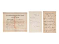 [WESTERN AMERICANA]. Archive of US Army Indian Scout and interpreter, William E. Archbold LeQuesne (1858-1915), featuring retrospective accounts of Sitting Bull and the Plains Indians Wars.