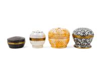 Four Decorative Boxes