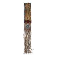 Sioux Quilled Hide Tobacco Bag