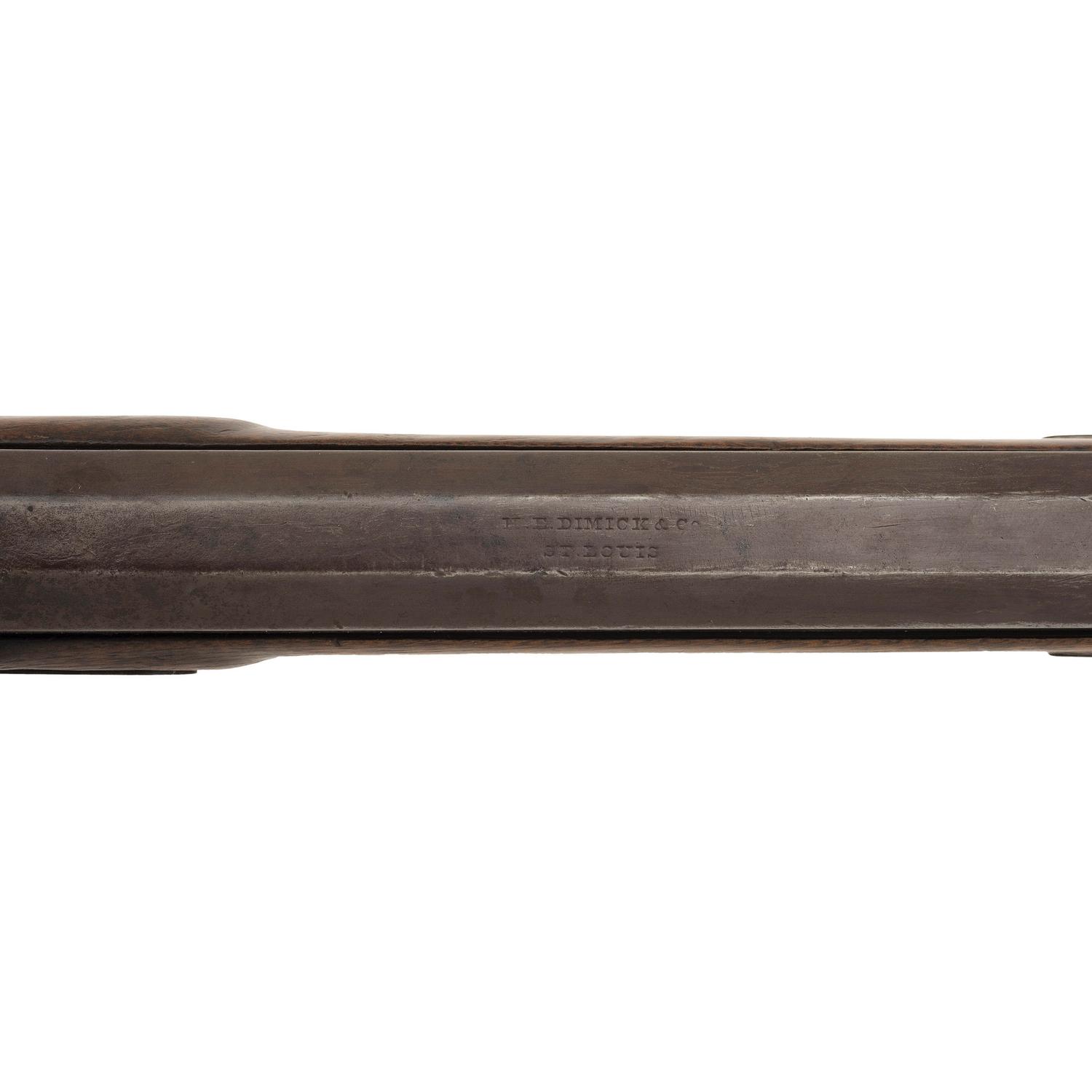 H.E. Dimick Percussion Plains Rifle