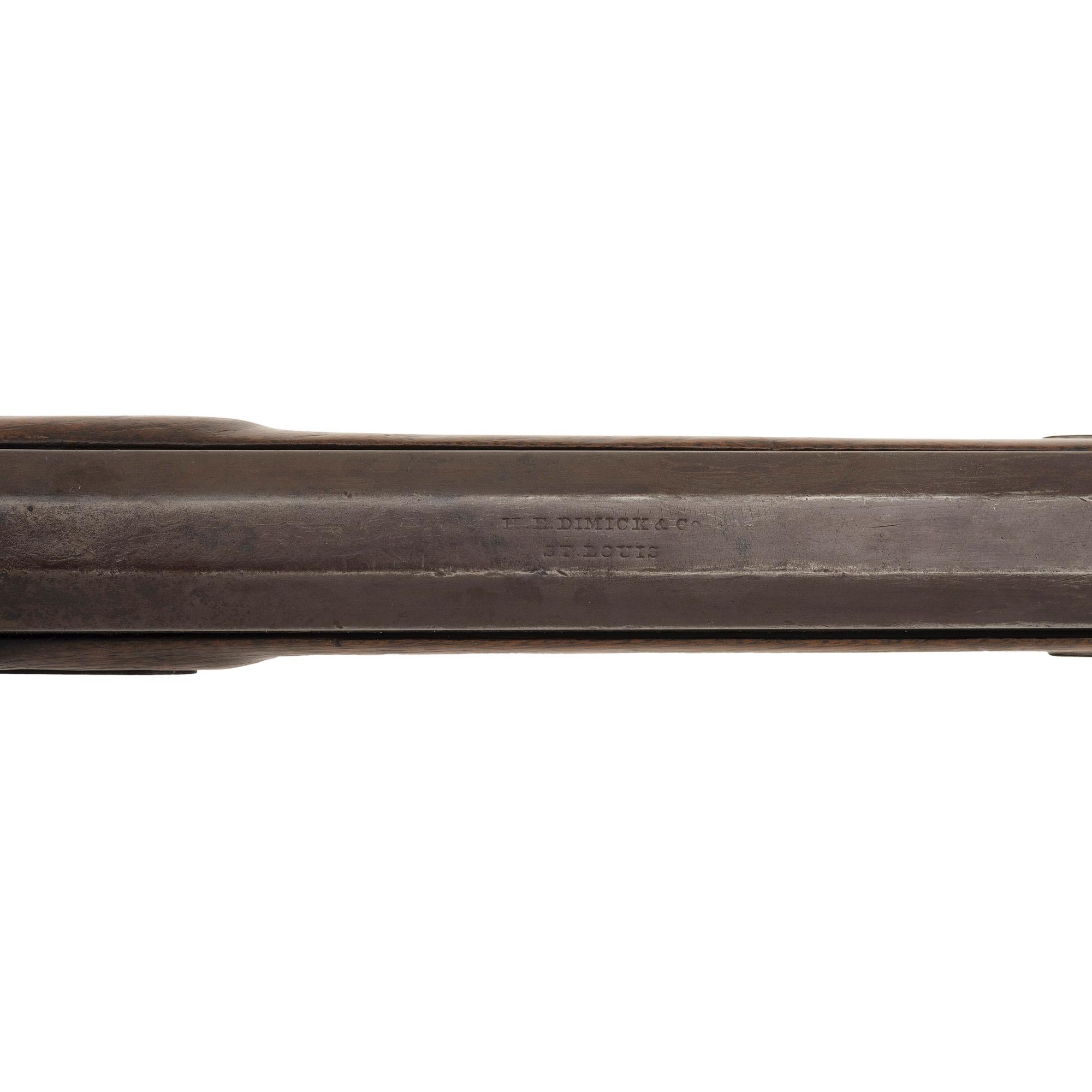 H.E. Dimick Percussion Plains Rifle