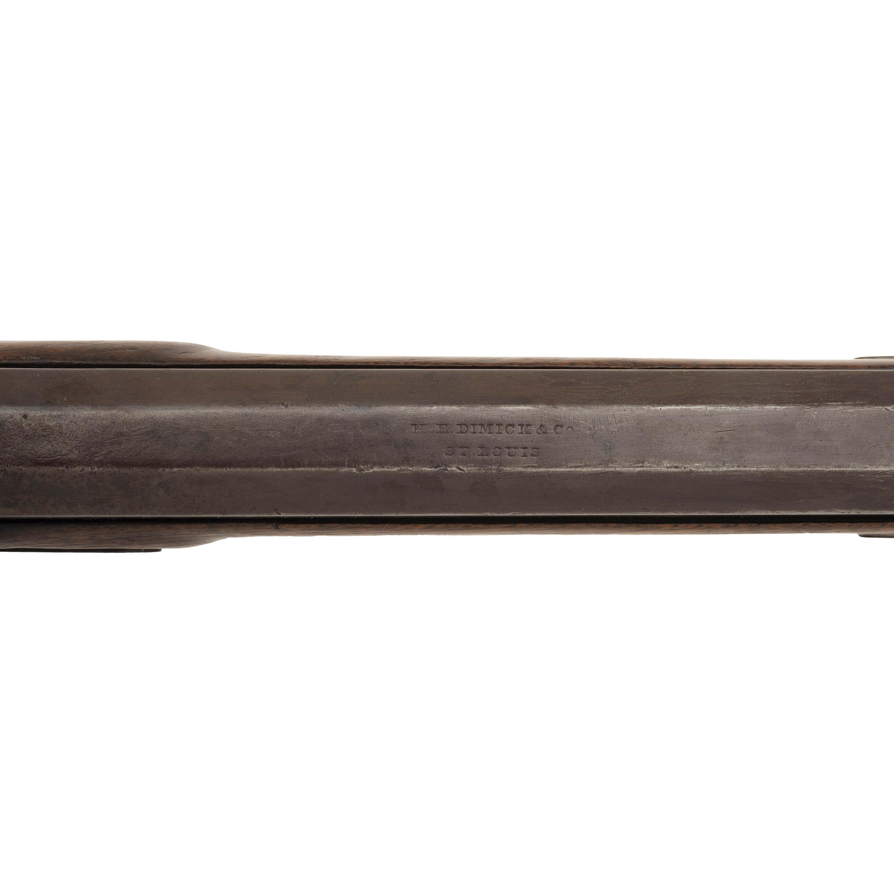 H.E. Dimick Percussion Plains Rifle