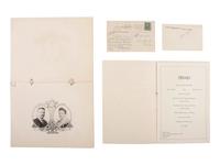 [ROOSEVELT, Theodore (1858-1919)]. A group of inaugural and White House invitations with additional ephemera, comprising: