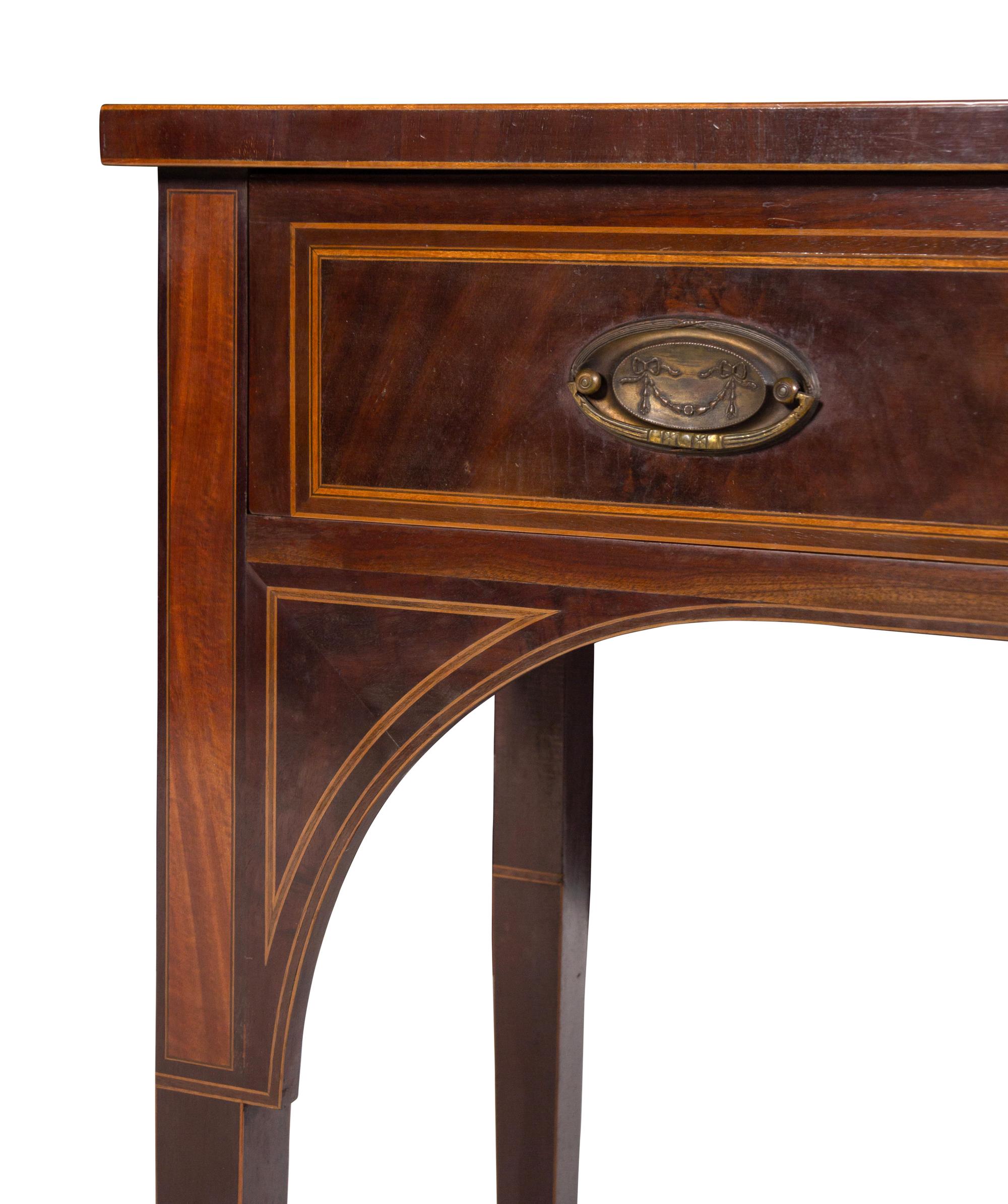 A Regency Style Mahogany Pier Table