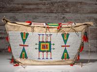 Sioux Beaded Hide Possible Bag
