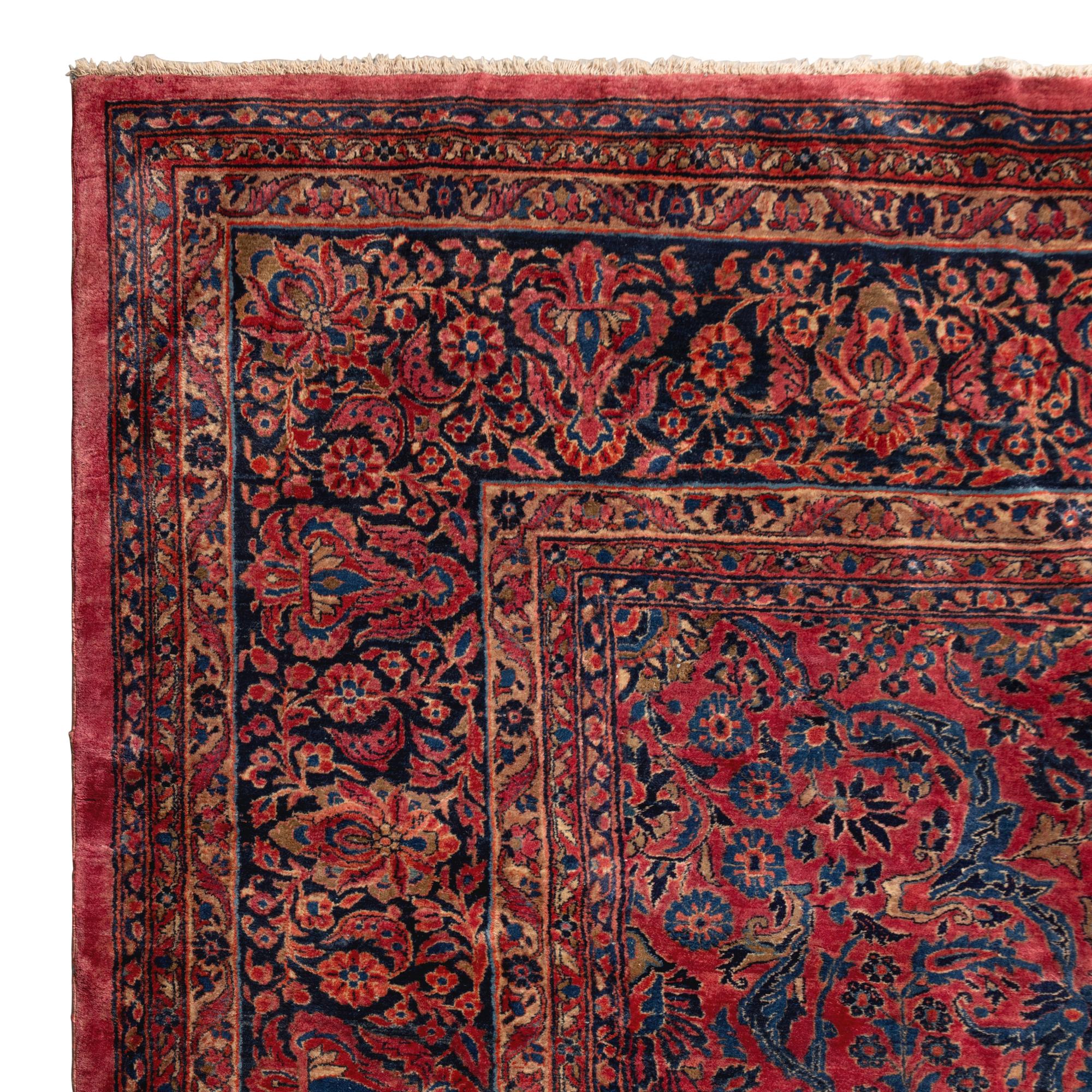 A Large Sarouk Carpet