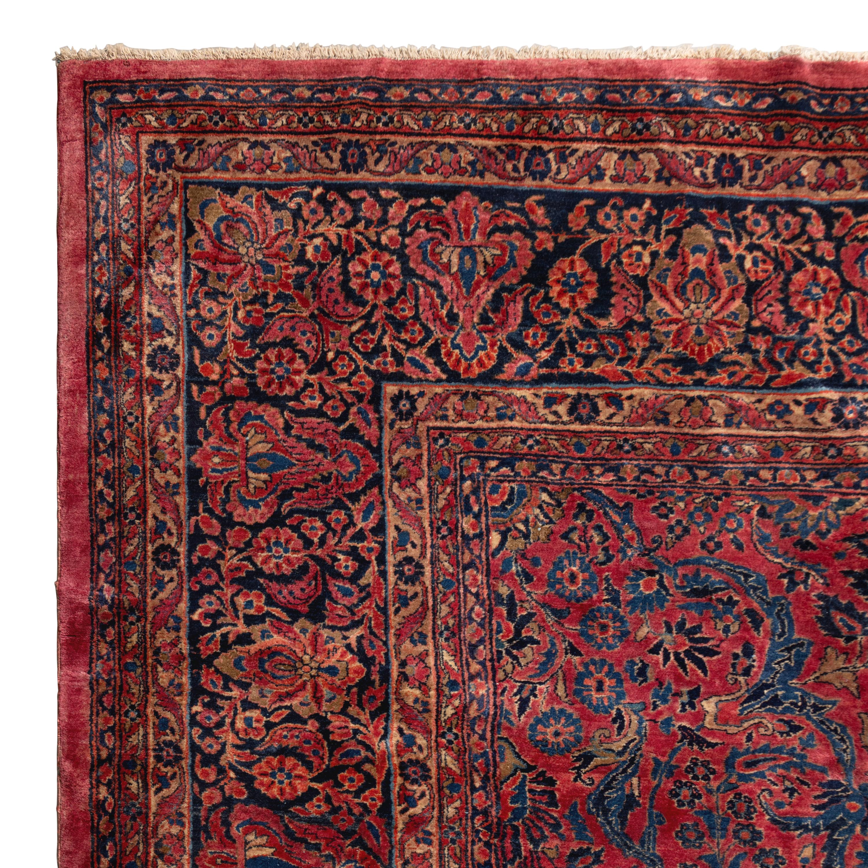 A Large Sarouk Carpet