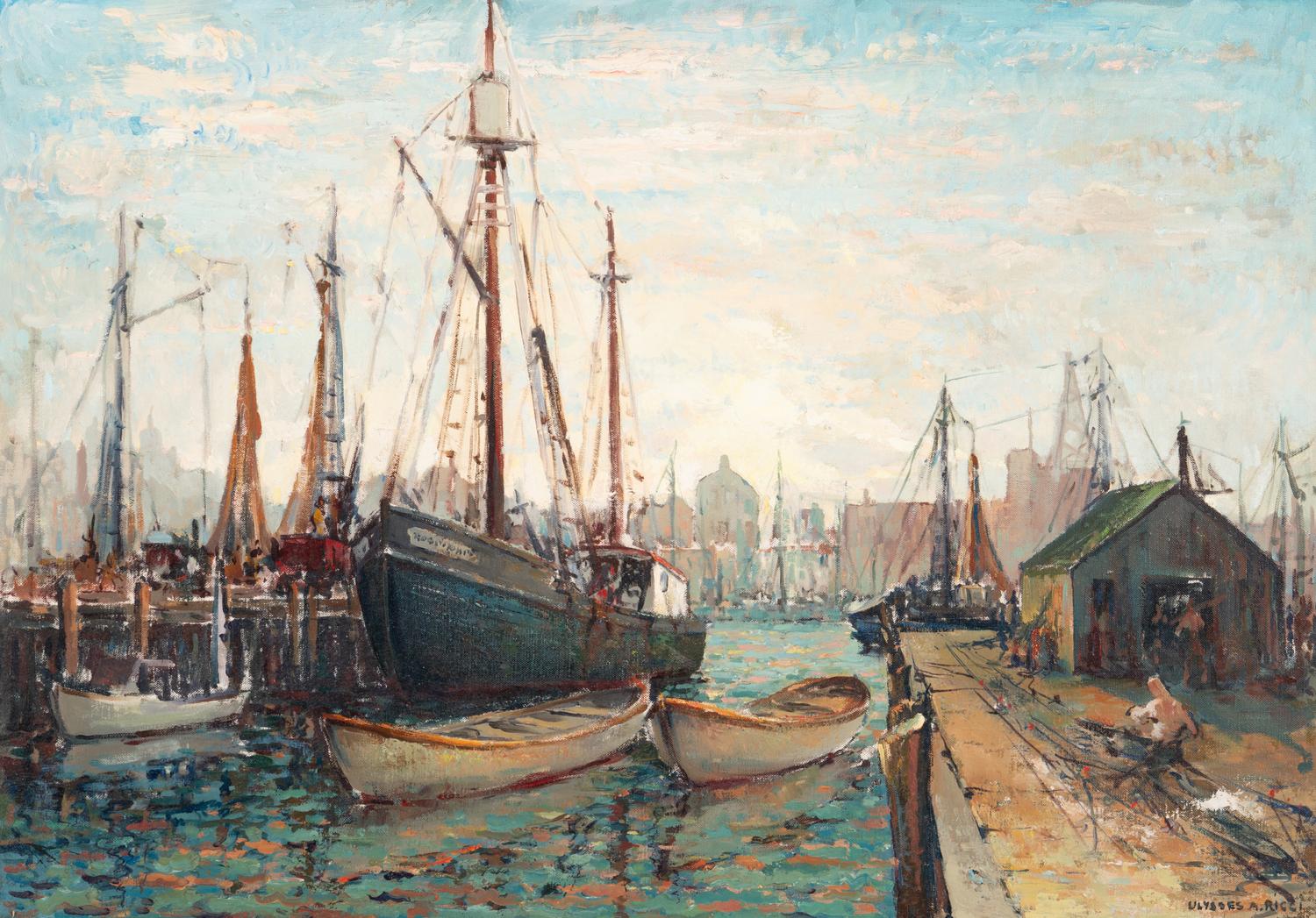 Morning at the Wharves