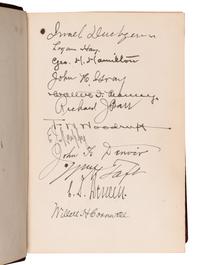 [TAFT, William Howard (1857-1930)]. SPARKS, Edwin Erle, editor. Collections of the Illinois State Historical Library. Volume III. Lincoln Series, Vol. I. The Lincoln-Douglas Debates of 1858 . Springfield, IL: Illinois State Historical Library, 1908.