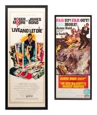 Two James Bond Movie Inserts